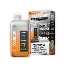 OXBAR ICE-NIC CONTROL 35K PUFFS Golden Reserve Tobacco